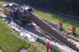 Das große Fräsen: FMI-Gigant im Marchfeld aktiv