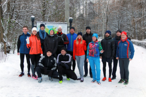 Winter stellt für den Betriebssport kein Hindernis dar