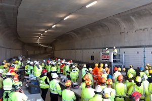 Marieholmstunnel war Gastgeber für den Golden Helmet Award